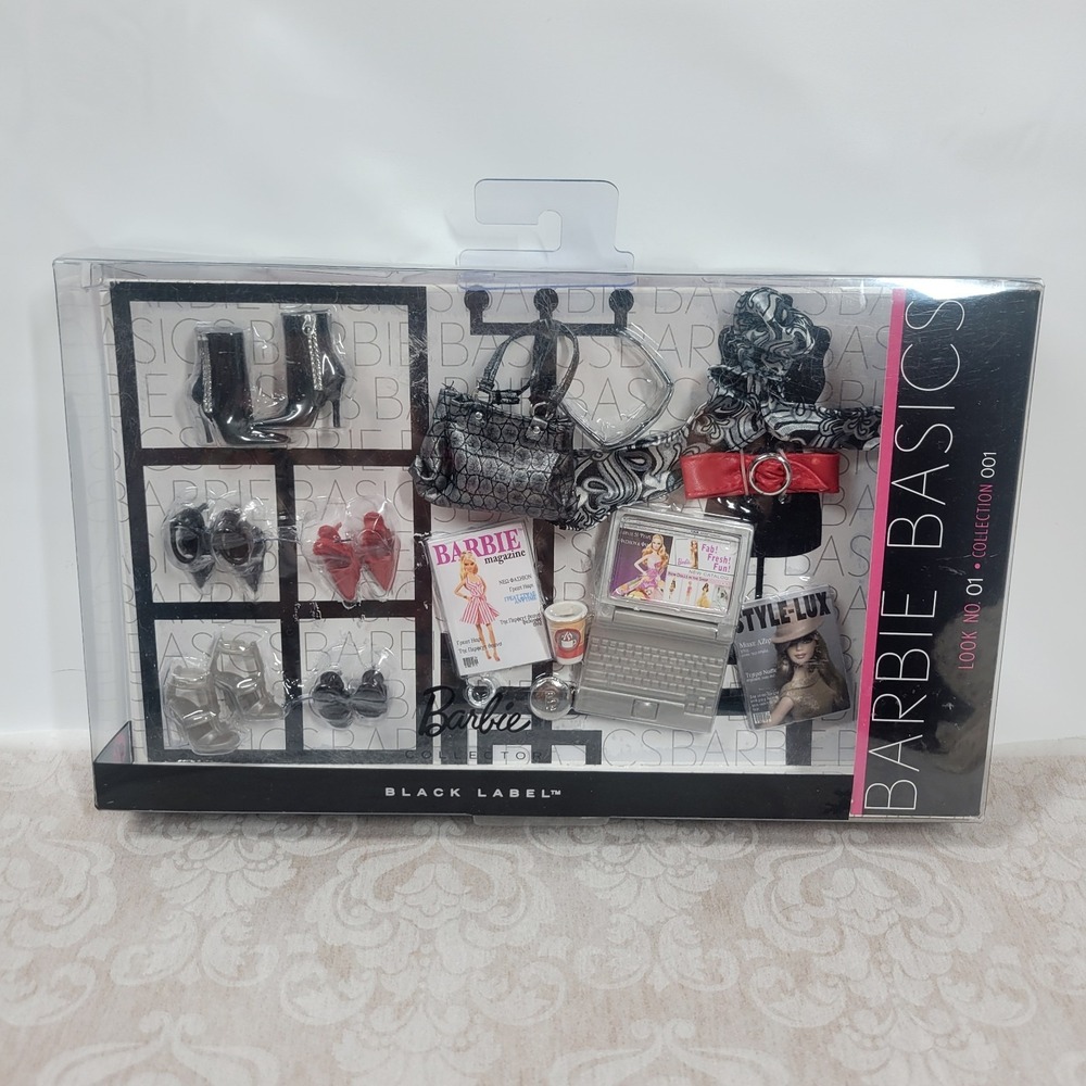 Barbie Collector Black Label  Barbie Basics Fashion Look No. 01, 2009 New